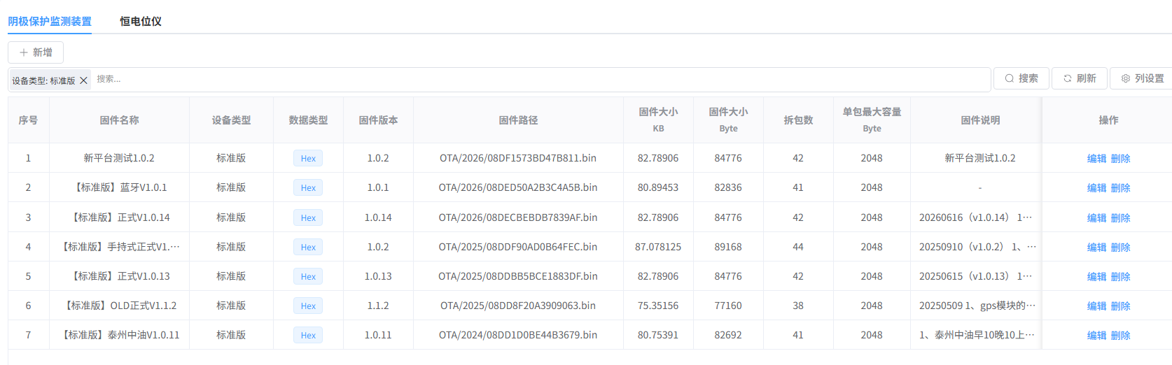 固件管理（标注图 1）